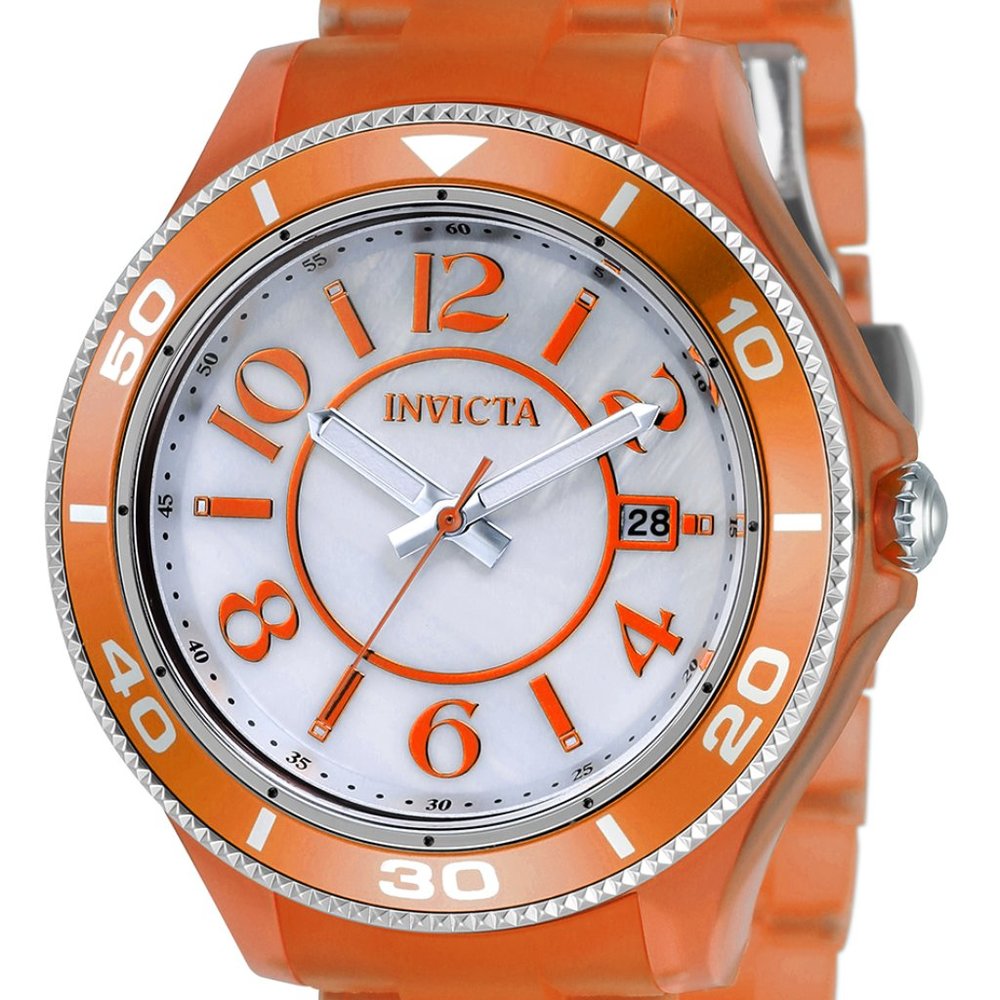 Invicta Anatomic Mother of Pearl Lady Quartz Watch